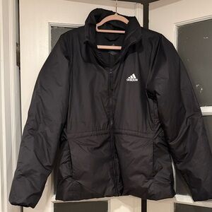 Adidas BSC 3-Stripes Insulated Winter Jacket in black M